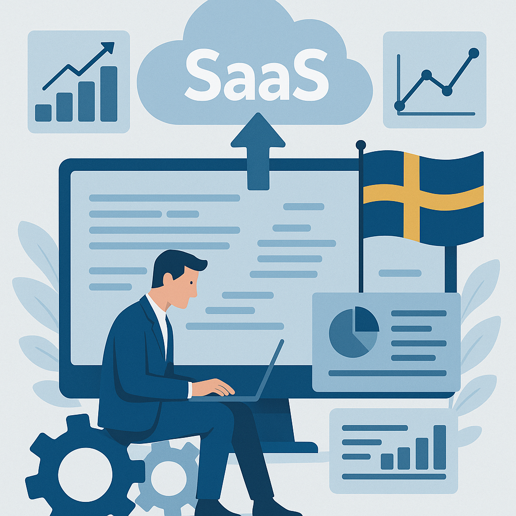 SaaS Utveckling Sverige 2025: Kompletta Guiden för Företag